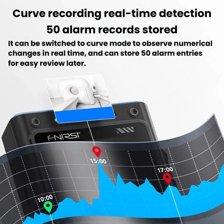 FNIRSI GC-03 3 in 1 Rilevatore di radiazioni nucleari elettromagnetiche per uso ambientale nel settore ittico