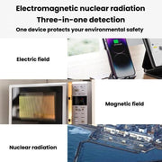 FNIRSI GC-03 3 in 1 Rilevatore di radiazioni nucleari elettromagnetiche per uso ambientale nel settore ittico