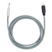 Cavo audio da 6,35 mm maschio a TYPE-C maschio per chitarra elettrica, cellulare, computer e registrazione., 1m, 2m, 3m, 5m