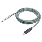Cavo audio da 6,35 mm maschio a TYPE-C maschio per chitarra elettrica, cellulare, computer e registrazione., 1m, 2m, 3m, 5m