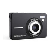 Fotocamera digitale entry-level CDF6 con fotocamera da 64 MP, registrazione video 4K, autofocus, schermo LCD da 2,8 pollici e flash integrato.