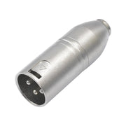 Adattatore audio TRS 3,5mm femmina a XLR maschio metallo
