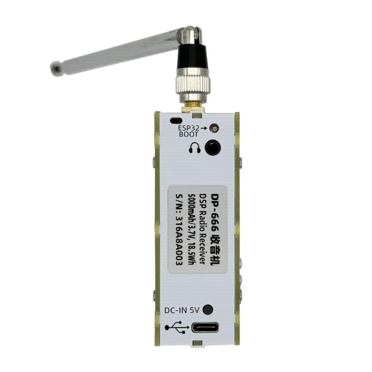 DEEPELEC DP-666 Touch Screen TEF6686 Radio Full Band FM High Sensitivity Radio