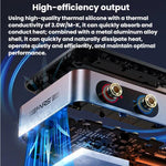 Alimentatore CNC FNIRSI DPS-150 CC regolabile e regolato, alimentatore portatile ad alta potenza per computer., Standard, High US Plug, High EU Plug