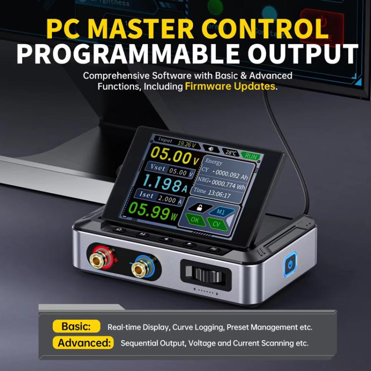 Alimentatore CNC FNIRSI DPS-150 CC regolabile e regolato, alimentatore portatile ad alta potenza per computer., Standard, High US Plug, High EU Plug