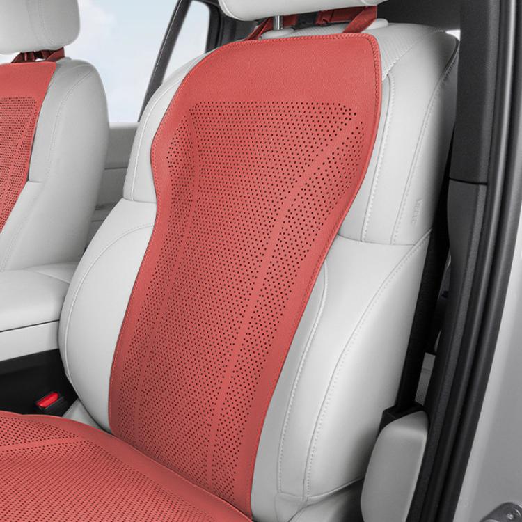 Cuscino per sedile auto traspirante e ventilato, universale, per auto a 5 posti., Front Seat Cushion Black, Front Seat Cushion Red, Front Seat Cushion Brown, Backrest Cushion Black, Backrest Cushion Red, Backrest Cushion Brown, Rear Seat Cushion Black ...