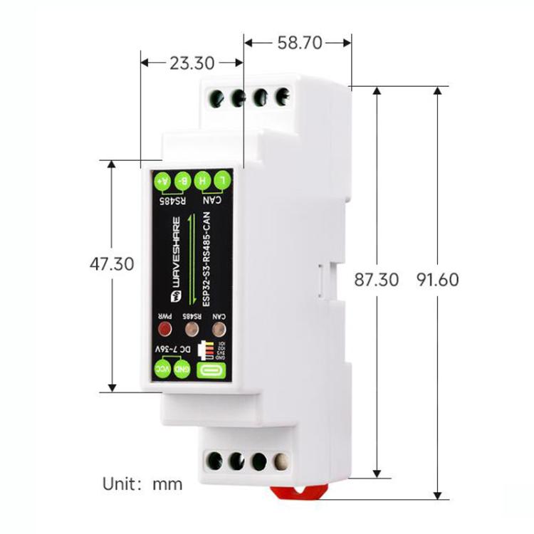 Scheda controllo industriale con WiFi e Bluetooth ESP32-S3