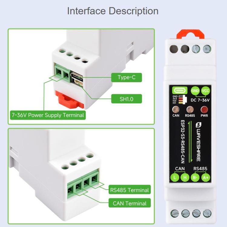 Scheda controllo industriale con WiFi e Bluetooth ESP32-S3
