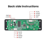 Modulo di modifica per decoder Bluetooth MP3 per autoradio., TPM119A