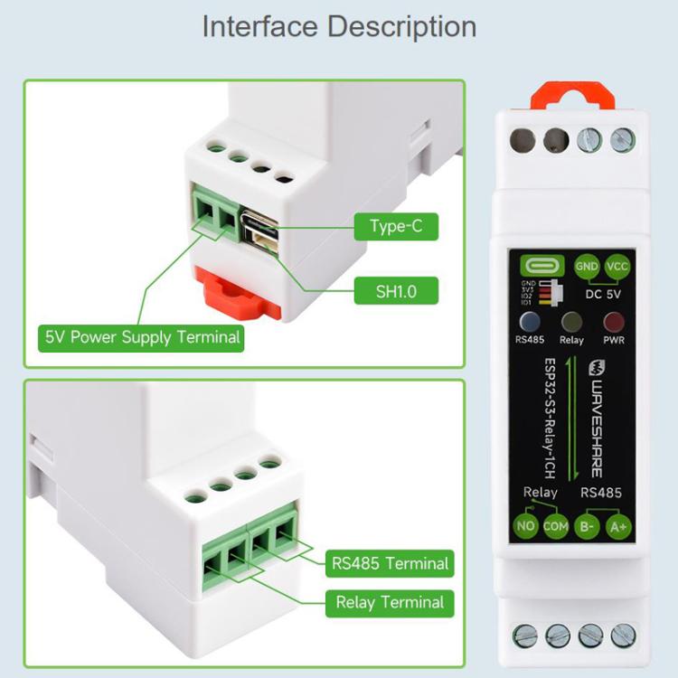 Scheda controllo industriale WiFi Bluetooth con relè