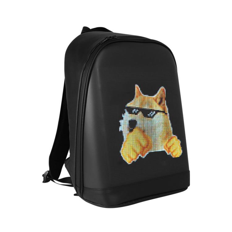 Zaino illuminato a LED, impermeabile, casual, sportivo, per studenti.