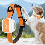 Collare elettronico per animali domestici con allarme SOS e localizzazione GPS/Wi-Fi in tempo reale, funzione SOS di soccorso e recinzione elettronica.