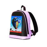 Zaino fai da te con motivo decorativo e display LED illuminato, impermeabile, ideale per la scuola.