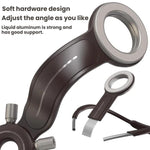 Fascia da collo per selfie da utilizzare durante le dirette streaming all'aperto e supporto magnetico per telefono.