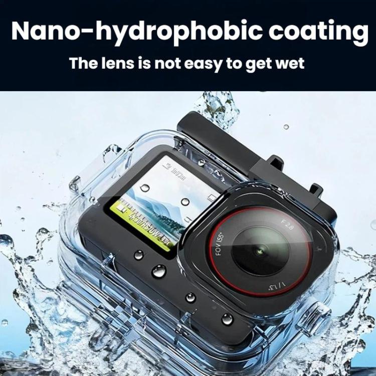 Custodia impermeabile IPX8 per DJI Osmo Action 6, resistente fino a 70 m, con doppio attacco a slitta., Waterproof Case