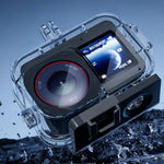 Custodia impermeabile IPX8 per DJI Osmo Action 6, resistente fino a 70 m, con doppio attacco a slitta., Waterproof Case
