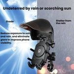 Supporto per cellulare da bici, visiera parasole, supporto per bici, casco antipioggia, Kewig ZYM-2