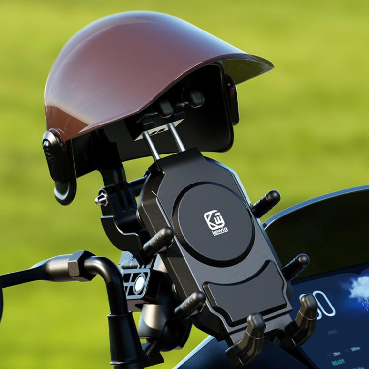 Supporto per cellulare da bici, visiera parasole, supporto per bici, casco antipioggia, Kewig ZYM-2