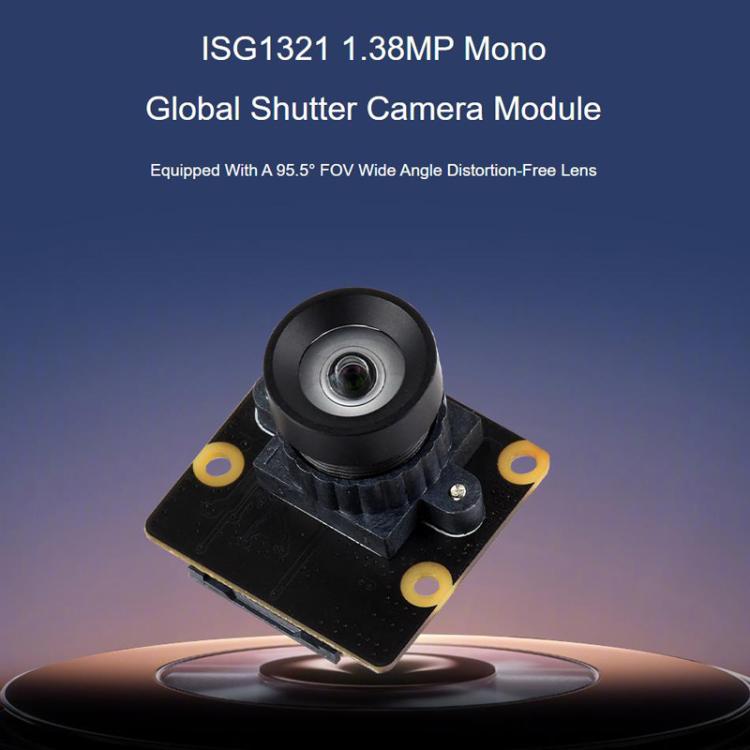 Modulo fotocamera 1,38 MP bianco e nero grandangolo 95,5°