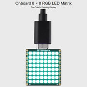 Scheda di sviluppo per microcontrollore Dual Core Dual Architecture Sensore a sei assi Display Fantastici effetti di illuminazione, 32225