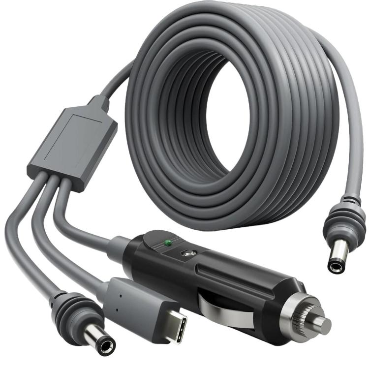 Cavo alimentazione auto 3 in 1 3m 100W per Starlink