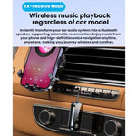 Ricevitore e trasmettitore Bluetooth AUX universale 2 in 1 per auto, C83PRO