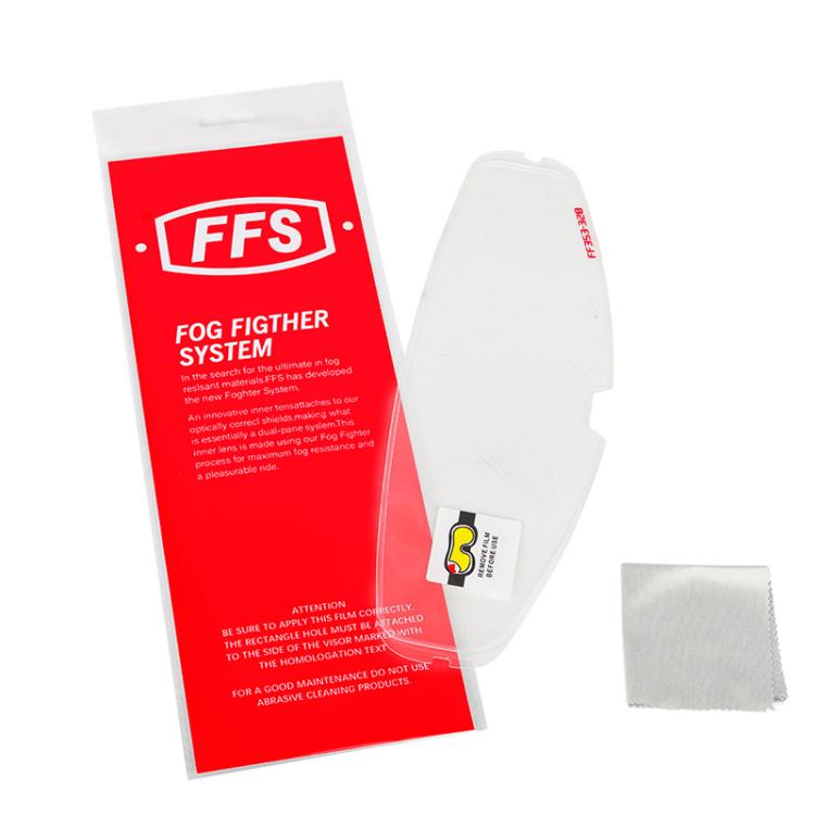 Pellicola antiappannante per casco moto compatibile FF353-FF397