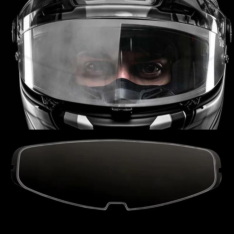 Adesivo antiappannante per casco da moto FF353/FF328/FF390/FF800/FF397, pellicola antiappannamento per lenti., 10.5 x 30cm