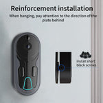 Videocitofono wireless WiFi con visione notturna intelligente, sistema di interfono vocale e monitoraggio.