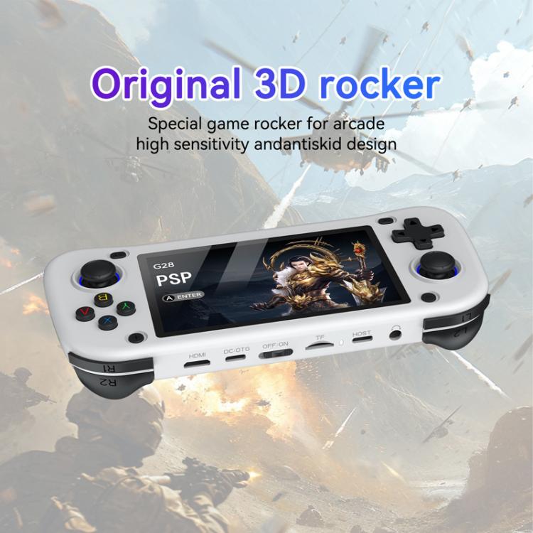 Console di gioco portatile G28 con schermo HD IPS 4,3 pollici