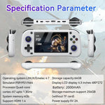 Console di gioco portatile G28 con schermo HD IPS 4,3 pollici
