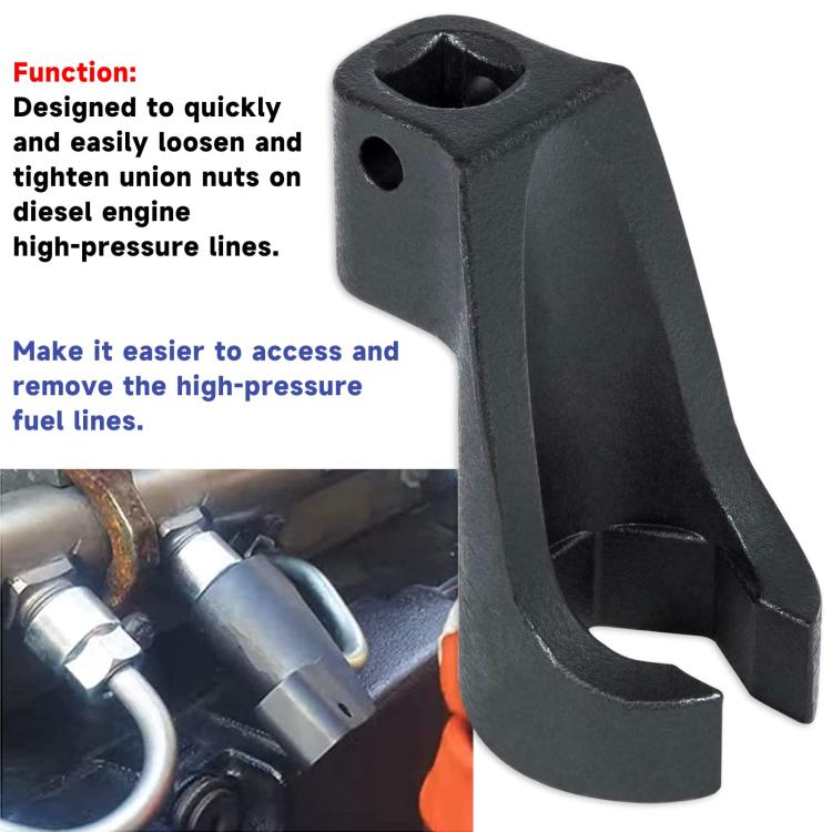 Manicotto per tubo carburante ad alta pressione da 19 mm per motori Detroit Diesel DD13/DD15/DD16