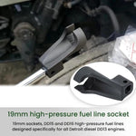 Manicotto per tubo carburante ad alta pressione da 19 mm per motori Detroit Diesel DD13/DD15/DD16
