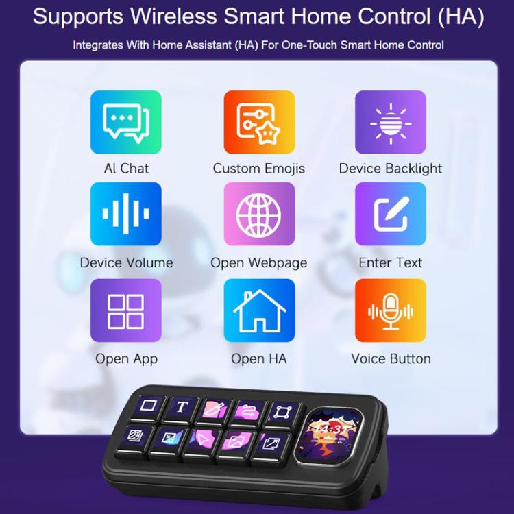 Pannello controllo vocale multifunzione Waveshare MK10