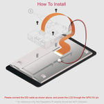 Display IPS 5 pollici touch capacitivo per Raspberry Pi