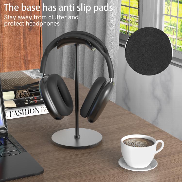 Supporto per cuffie singolo AhaStyle WG120 in lega di alluminio con base per cuffie rimovibile