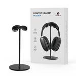 Supporto per cuffie singolo AhaStyle WG120 in lega di alluminio con base per cuffie rimovibile