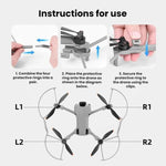Staffa di protezione paraurti elica BRDRC per DJI Mini 5 Pro