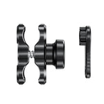 Braccio di serraggio in metallo J5, asta di collegamento per elevazione antifurto, accessorio per supporto telefono, estensibile in altezza, J5 Metal Clamp Arm
