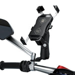 Supporto rialzato per telefono da moto, base per supporto telefono per navigatore da bicicletta, Kewig M11-C1, Kewig M11-C2