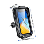 Supporto per telefono impermeabile da esterno per moto, supporto per telefono da bicicletta con navigatore, M30-B