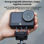 Adattatore di espansione da 1/4" per base a sgancio rapido magnetico DJI Osmo Action 6 / Nano Flymile, For DJI Osmo Action 6 / Nano