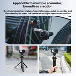 Adattatore di espansione da 1/4" per base a sgancio rapido magnetico DJI Osmo Action 6 / Nano Flymile, For DJI Osmo Action 6 / Nano