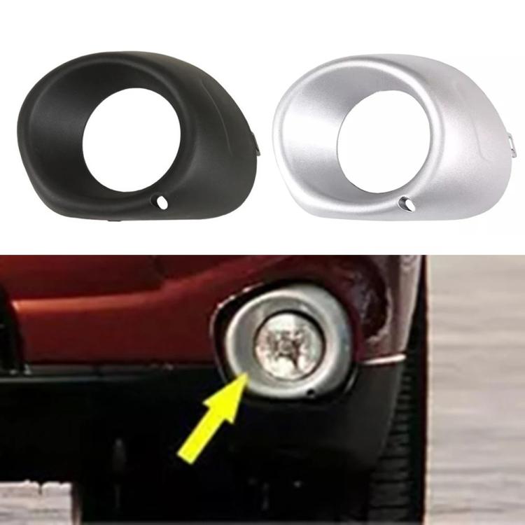 Cornice per fendinebbia auto per Mitsubishi Outlander 2013-2015, Black Left, Black Right, Silver Left, Silver Right