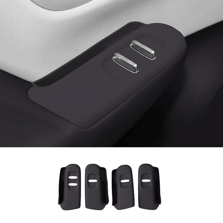 Cuscinetto protettivo antiscivolo in silicone per pannello di sollevamento in vetro Leapmotor B10 con guida a sinistra