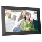Cornice digitale touch WiFi da 10,1 pollici, orientamento orizzontale/verticale, con funzione di trasferimento foto e display intelligente.