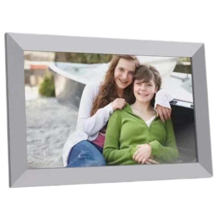 Cornice digitale touch WiFi da 10,1 pollici, orientamento orizzontale/verticale, con funzione di trasferimento foto e display intelligente.