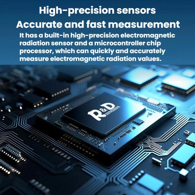 R&D INSTRUMEMS RD630 3 in 1 Rilevatore di campo elettrico, campo magnetico, RF e tester di radiazioni elettromagnetiche, RD630