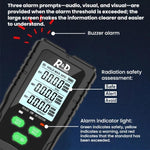 R&D INSTRUMEMS RD630 3 in 1 Rilevatore di campo elettrico, campo magnetico, RF e tester di radiazioni elettromagnetiche, RD630