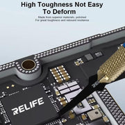 Set di lame multifunzionali per la riparazione di telefoni cellulari: leva per chip IC, strati della CPU, raschietto per bordi, strumento per la rimozione della gomma., TK5